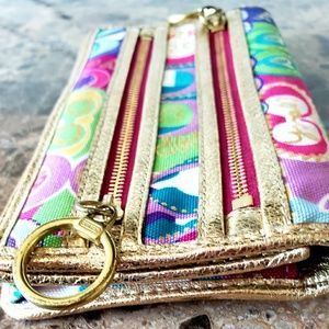 Coach pop c poppy clutch wallet